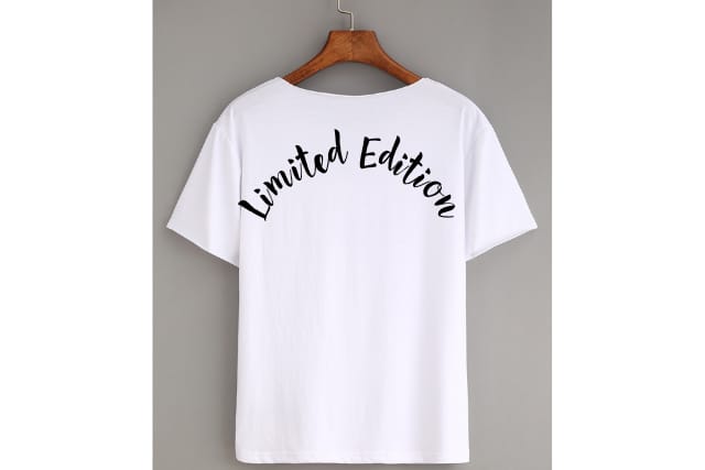 Limited Edition Print T-Shirt ( Pure Cotton )