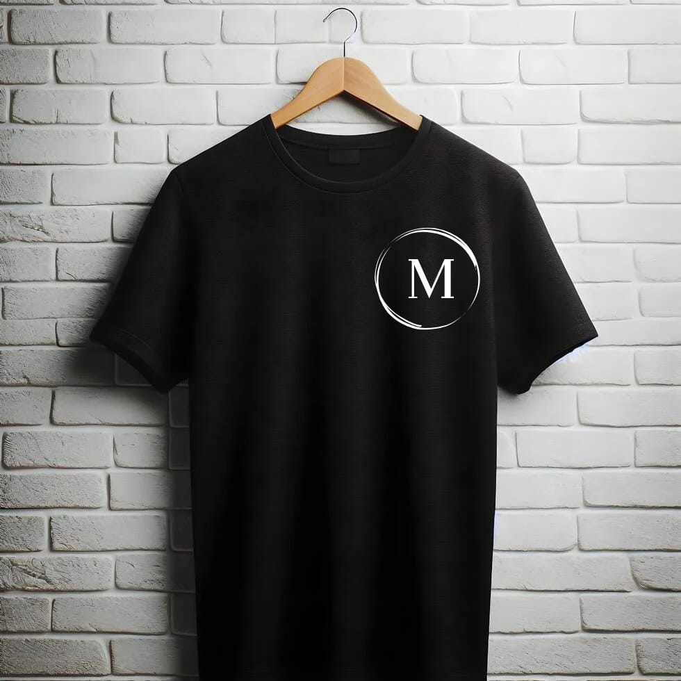 M Design T-Shirt ( Pure Cotton )