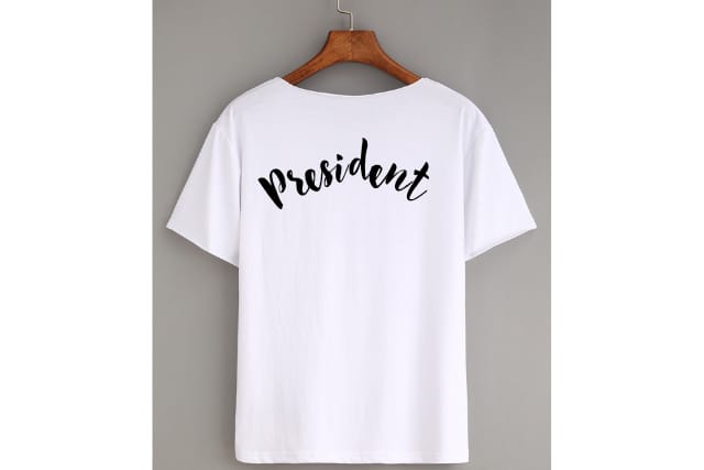 President Print T-shirt Design
