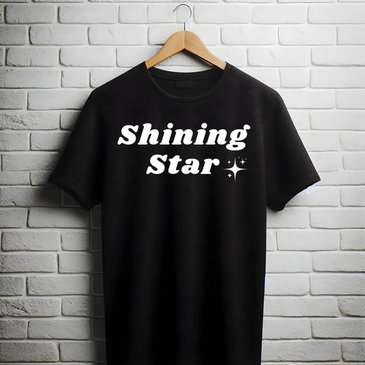 Shinning Star T-Shirt Design ( Pure Cotton )